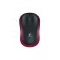 LOGITECH Egér - M185 Vezeték Nélküli Optikai Nano, Piros