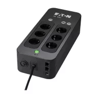   EATON UPS 3S (3+3 Schuko) 550VA (330 W) OFFLINE szünetmentes tápegység, torony - USB interfész felügyeleti szoftverrel