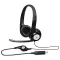 LOGITECH Fejhallgató 2.0 - H390 USB Mikrofonos, Fekete