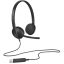 LOGITECH Fejhallgató 2.0 - H340 USB Mikrofonos, Fekete