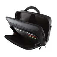   TARGUS Notebook táska Briefcase / Classic 14" Clamshell Case - Black/Red
