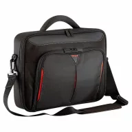   TARGUS Briefcase / Classic+ 17-18" Clamshell Laptop Bag - Black/Red
