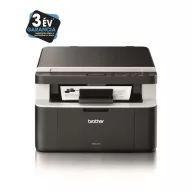   BROTHER Lézer MFP NY/M/S DCP-1512E, A4, mono, 20 lap/perc, USB, manuál duplex, 2400x600dpi, 16MB