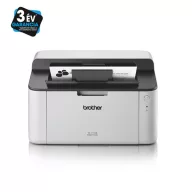   BROTHER Lézernyomtató HL-1110E, A4, mono, 20 lap/perc, USB, manuál duplex, 2400x600dpi, 1MB, szürke