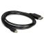 DELOCK kábel Mini DisplayPort 1.2 male > DisplayPort male 4K 60Hz 2m