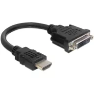 DELOCK Átalakító HDMI-A male > DVI 24+5 female 20cm