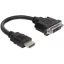 DELOCK Átalakító HDMI-A male > DVI 24+5 female 20cm