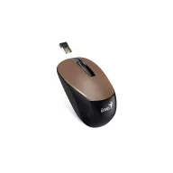   GENIUS Vezeték nélküli egér NX-7015, USB, 1200dpi, BlueEye, Rozsdabarna