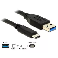 DELOCK kábel USB 10 Gbps Type-A > USB Type-C 1m