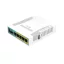 MIKROTIK Vezetékes Router hEX PoE 5x1000Mbps + 1x1000Mbps SFP, Beltéri, RB960PGS