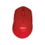 LOGITECH Egér - M330 Silent Plus Vezeték Nélküli Optikai, Piros