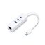 TP-LINK Átalakító USB 3.0 to Ethernet Adapter 1000Mbps + 3 USB 3.0 port, UE330