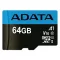 ADATA Memóriakártya MicroSDXC 64GB + Adapter UHS-I V30S (100/85)