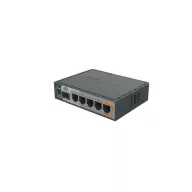   MIKROTIK Vezetékes Router hEX S 5x1000Mbps + 1x1000Mbps SFP, Beltéri, RB760IGS