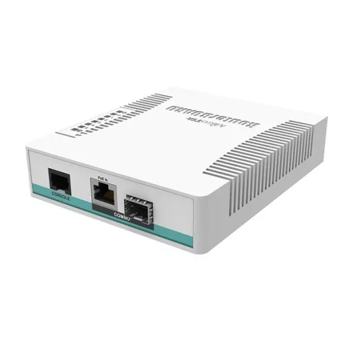 MIKROTIK Switch/Router 1x1000Mbps Combo + 5x1000Mbps SFP, Asztali, CRS106-1C-5S