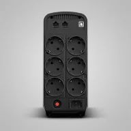   CYBERPOWER UPS, gaming, CP900EPFCLCD (6 aljzat) 900VA 540W, 230V szünetmentes tápegység +2 USB LINE-INTERAKTÍV, AVR
