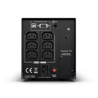   CYBERPOWER UPS PR750ELCD (6xIEC320) 750VA 675W 230V szünetmentes tápegység + USB LINE-INTERAKTÍV