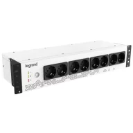   LEGRAND 19" szünetmentes elosztósor KEOR PDU 800VA 480 W BEM: C14 aljzat + C13-SCH kábel KIM: 8xSchuko USB-B kommunikác