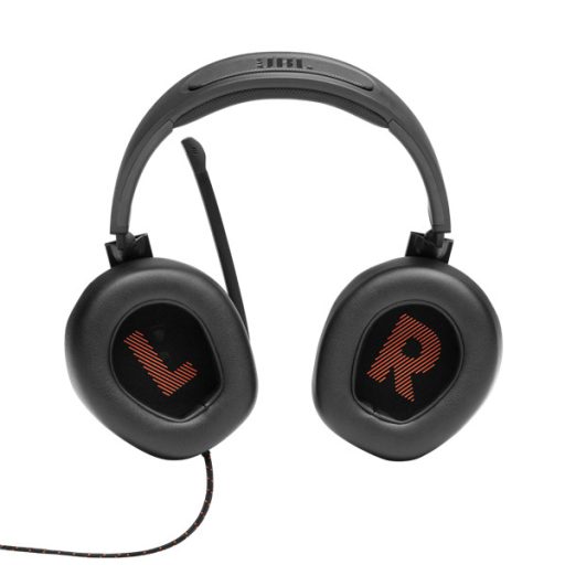 JBL Quantum 200 (Vezetékes, gaming fejhallgató felhajtható mikrofonnal)