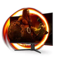   AOC Ívelt Gaming 240Hz VA monitor 31.5" C32G2ZE/BK, 1920x1080, 16:9, 300cd/m2, 1ms, 2xHDMI/DisplayPort