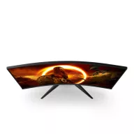   AOC Ívelt Gaming 240Hz VA monitor 31.5" C32G2ZE/BK, 1920x1080, 16:9, 300cd/m2, 1ms, 2xHDMI/DisplayPort