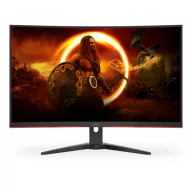   AOC Ívelt Gaming 240Hz VA monitor 31.5" C32G2ZE/BK, 1920x1080, 16:9, 300cd/m2, 1ms, 2xHDMI/DisplayPort