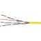 EXCEL Patch kábel Cat.5e UTP 26AWG PVC köpeny 305m, sárga