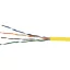 EXCEL Patch kábel Cat.5e UTP 26AWG PVC köpeny 305m, sárga