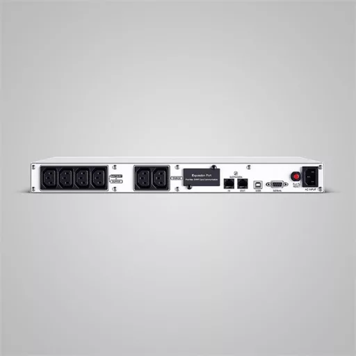 CYBERPOWER UPS OR1000ERM1U (6xIEC C13) 1000VA 600W 230V RACK szünetmentes tápegység + USB, LINE-INTERACTIVE