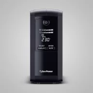   CYBERPOWER UPS, VP1000EILCD, (6xIEC C13) 1000VA 550W 230V szünetmentes tápegység + USB LINE-INTERACTIVE