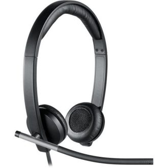   LOGITECH Fejhallgató 2.0 - H650E Vezetékes Stereo Mikrofonos, Fekete