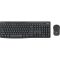 LOGITECH Billentyűzet + egér - MK295 Silent Vezeték Nélküli Combo Grafitszürke, HUN
