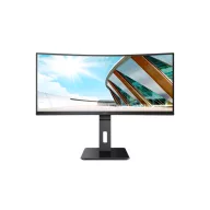   AOC Ívelt VA monitor 34" CU34P2A, 3440x1440, 21:9, 300cd/m2, 1ms, 100Hz, 2xHDMI/DisplayPort/4xUSB, hangszóró