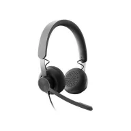   LOGITECH Fejhallgató 2.0 - Zone Wired MS Mikrofonos, Grafitszürke