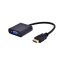 GEMBIRD A-HDMI-VGA-04 fekete HDMI - VGA adapter