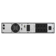   NJOY Szünetmentes Balder 1500, 1500VA, 1500W, Online rack (2U), LCD display