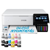   EPSON Tintasugaras nyomtató - EcoTank L8160 (A4, MFP, színes,5760x1440 DPI, 16 lap/perc,duplex,USB/LAN/Wifi/Wifi Direct)