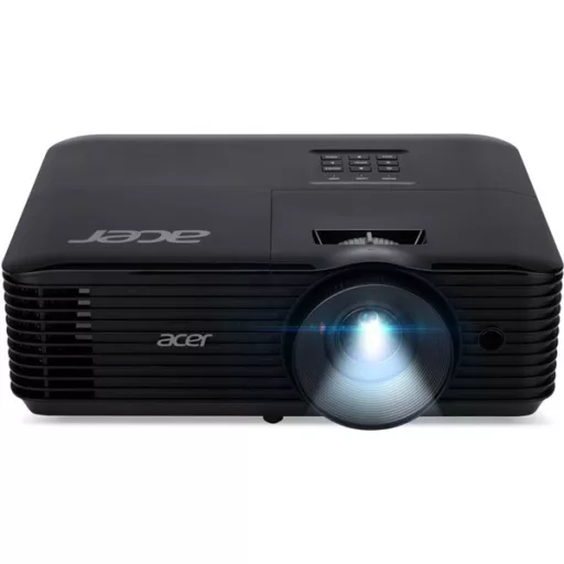 ACER DLP 3D Projektor X1228i, DLP 3D, XGA, 4500Lm, 20000/1, HDMI, VGA, fekete