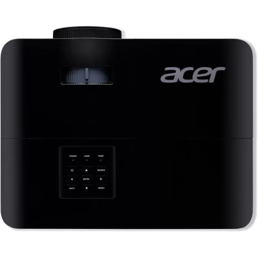 ACER DLP 3D Projektor X1228i, DLP 3D, XGA, 4500Lm, 20000/1, HDMI, VGA, fekete