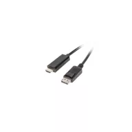   BLACKBIRD Kábel Displayport 1.1 male to HDMI-A male passzív 2m, Fekete