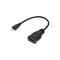 BLACKBIRD Kábel HDMI Micro-D male to HDMI-A female, 23cm