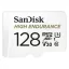 SANDISK 183567, MICRO SDXC KÁRTYA HIGH ENDURANCE 128GB, 100 MB/S, C10, U3, V30
