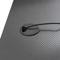 WHITE SHARK FIRE SHADOW RGB gamer asztal fekete/piros