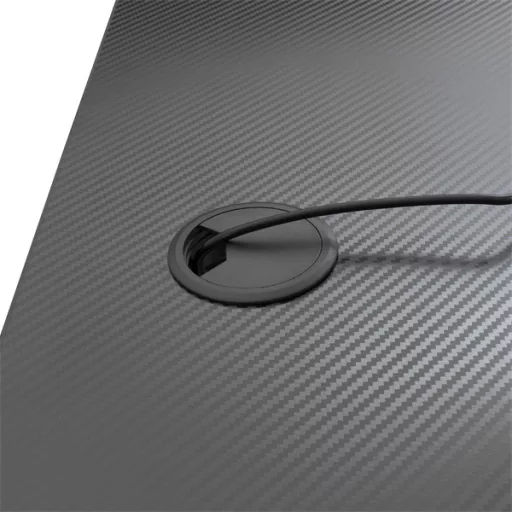 WHITE SHARK FIRE SHADOW RGB gamer asztal fekete/piros