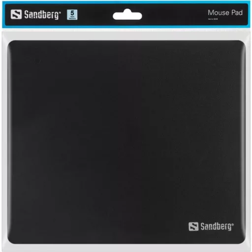 SANDBERG Egérpad és ergonomikus eszköz, Mousepad Black