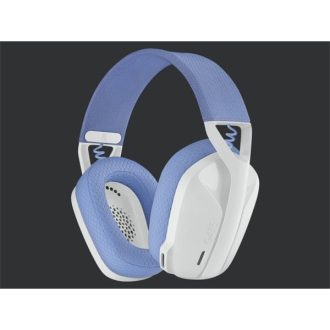   LOGITECH Fejhallgató 2.0 - G435 Vezeték Nélküli Gaming Mikrofonos , Fehér-kék