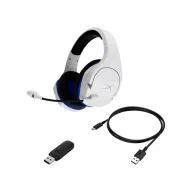   HP HYPERX vezeték nélküli gaming fejhallgató Cloud Stinger Core PS4/PS5 - fehér/kék