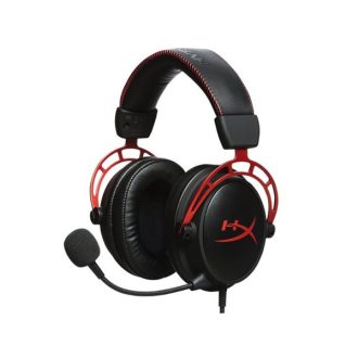   HP HYPERX vezetékes gaming fejhallgató Cloud Alpha - fekete/piros
