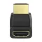 HAMA 205164, FIC HDMI WINKELADAPTER 90 FOK