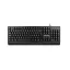 SILVERLINE gamer vezetékes billentyűzet, RGB világítás, HU